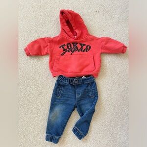 Zara baby sweater,hoodie, logo Tokyo !
